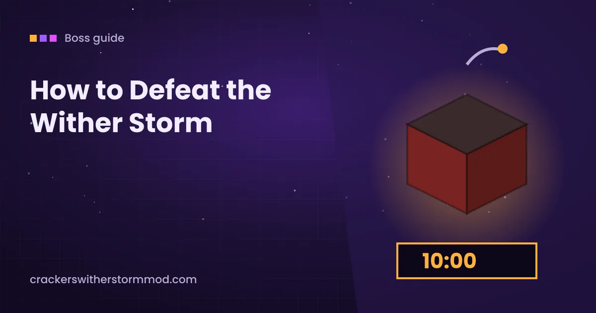 How to Defeat the Wither Storm with the Formidi-Bomb feature image